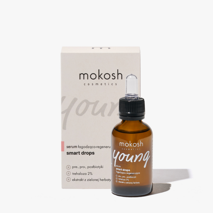 Young | Krok 3 | Serum łagodząco-regenerujące smart drops 30ml