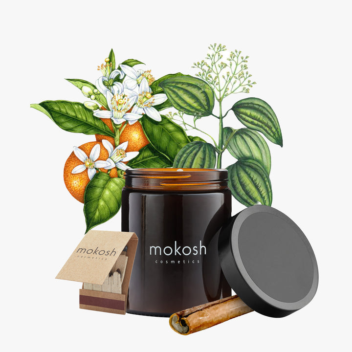 Świeca Pomarańcza z cynamonem 180 ml | 140 g