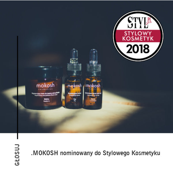 Kosmetyki naturalne MOKOSH nominowane do nagrody