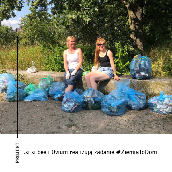 si si bee i Ovium realizują zadanie #ZiemiaToDom