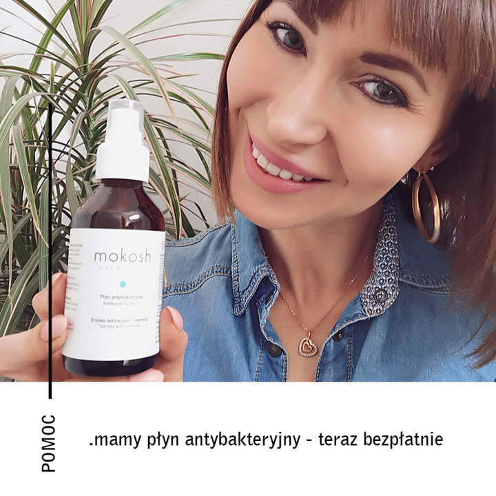 Płyn antybakteryjny MOKOSH - teraz bezpłatnie