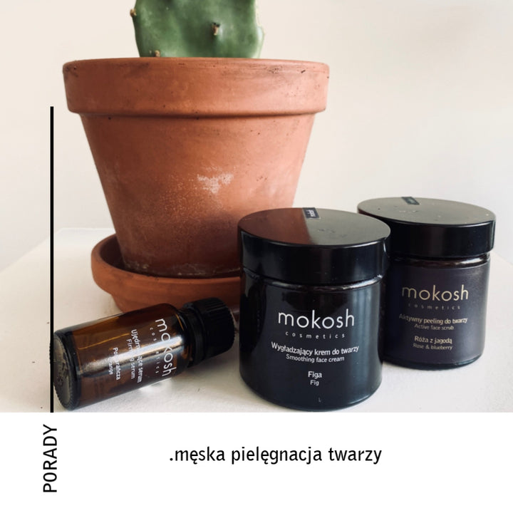 Męska pielęgnacja twarzy.