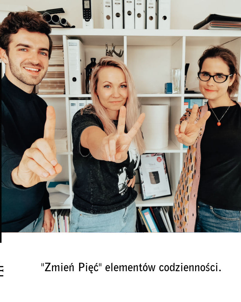 "Zmień Pięć" elementów codzienności.