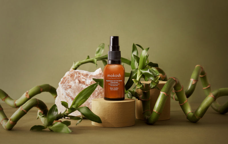 Składniki pod lupą - Wygładzające serum do twarzy z bakuchiolem Owies i bambus