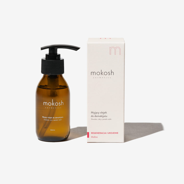 Myjący olejek do demakijażu  Malina 90ml