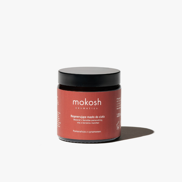 Regenerujące masło do ciała Pomarańcza z cynamonem 120 ml