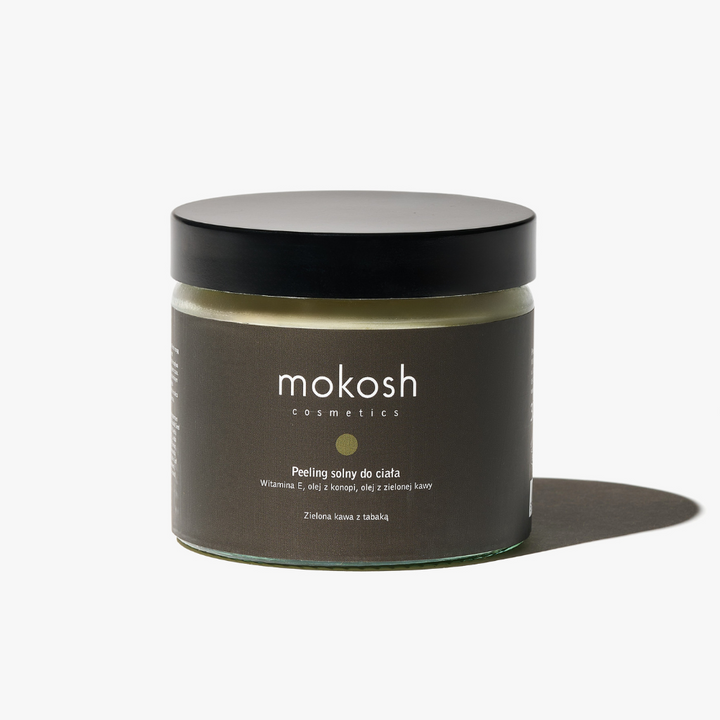 Peeling solny do ciała Zielona kawa z tabaką 300 g
