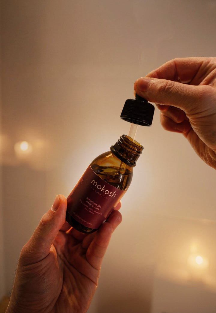 Antyoksydacyjne  serum do ciała Czereśnia z bursztynem 90 ml