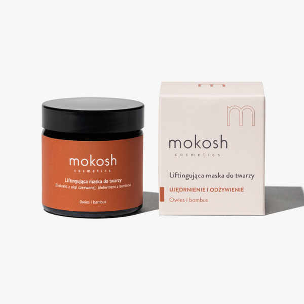 Liftingująca maska do twarzy Owies i bambus 60 ml