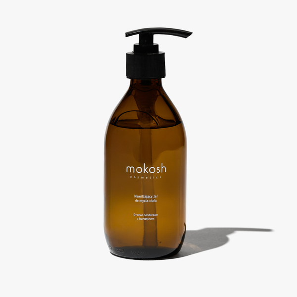 Nawilżający żel do mycia ciała Drzewo sandałowe z bursztynem 300 g