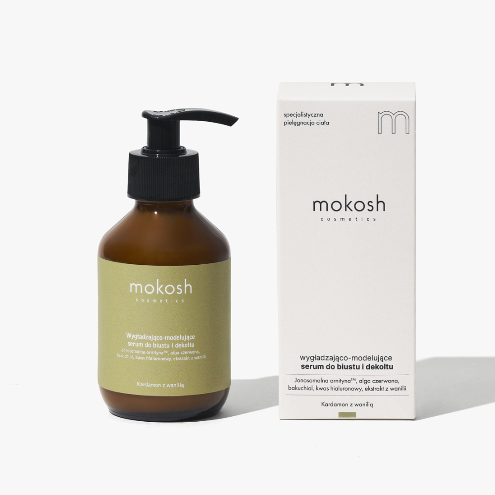 Wygładzająco-modelujące  serum do biustu i dekoltu Kardamon z wanilią 140ml