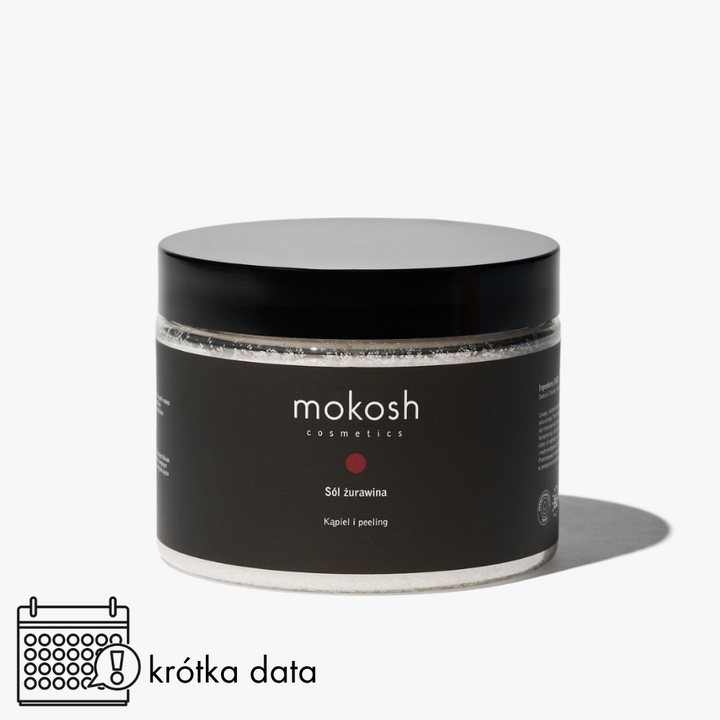 KRÓTKA DATA 30.11.2026r Sól Żurawina 600 g