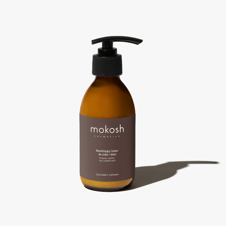 Nawilżający lotion do ciała i dłoni Czekolada z malinami 200 ml
