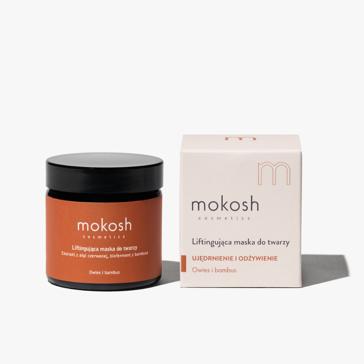 Liftingująca maska do twarzy Owies i bambus 60 ml