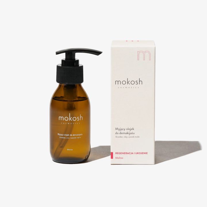 Myjący olejek do demakijażu  Malina 90ml