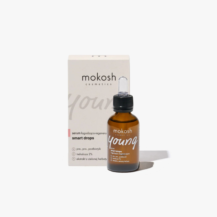 Young | Krok 3  | Serum łagodząco-regenerujące smart drops 30ml